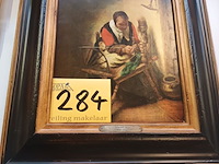 Lot 284 - schilderij reproductie - afbeelding 1 van  3