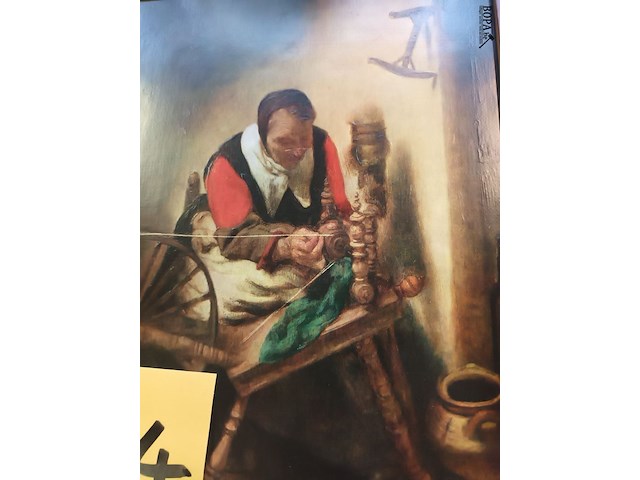 Lot 284 - schilderij reproductie - afbeelding 3 van  3