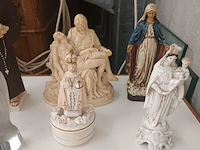 Lot 286 - heiligenbeelden. 7 stuks - afbeelding 3 van  4