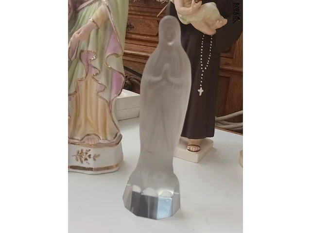 Lot 286 - heiligenbeelden. 7 stuks - afbeelding 4 van  4