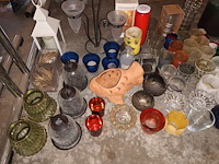 Lot 286 - kaarsen en kaarsenhouders. 95 stuks - afbeelding 4 van  4