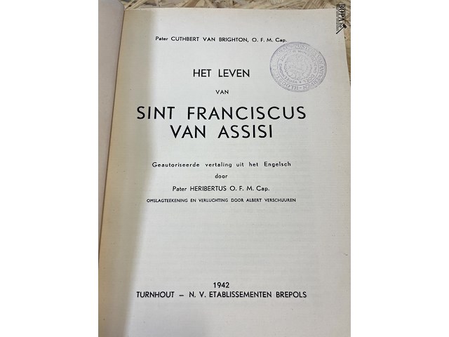 Lot 286 - sint franciscus van assisi - afbeelding 2 van  4