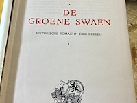 Lot 287 - de groene swaen , historische roman in drie deelen - afbeelding 2 van  2