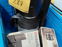 Lot 287 - koffiezet rowenta, koffiefilterhouder brabantia, koffiemaald - afbeelding 2 van  3