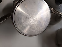 Lot 288 - kookpotten en pannen demeyere. 4 stuks - afbeelding 3 van  4