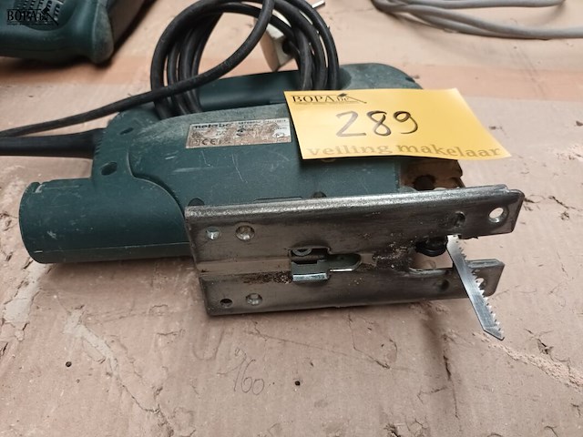 Lot 289 - decoupeerzaag metabo - afbeelding 2 van  3