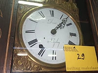 Lot 29 - antieke staande klok - afbeelding 5 van  5