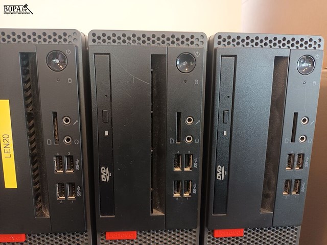 Lot 29 - desktop lenovo thinkcentre. 5 stuks - afbeelding 3 van  3