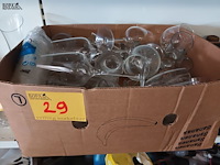 Lot 29 - diverse glazen. 1 doos - afbeelding 3 van  3