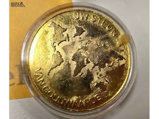 Lot 29 - diverse (vergulde) items 5 stuks - afbeelding 3 van  7