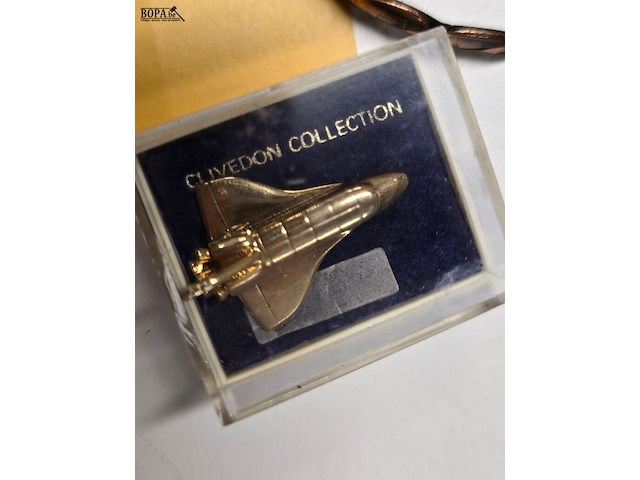 Lot 29 - diverse (vergulde) items 5 stuks - afbeelding 4 van  7