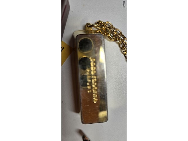 Lot 29 - diverse (vergulde) items 5 stuks - afbeelding 5 van  7