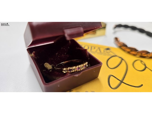 Lot 29 - diverse (vergulde) items 5 stuks - afbeelding 7 van  7