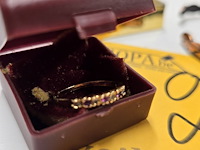 Lot 29 - diverse (vergulde) items 5 stuks - afbeelding 7 van  7