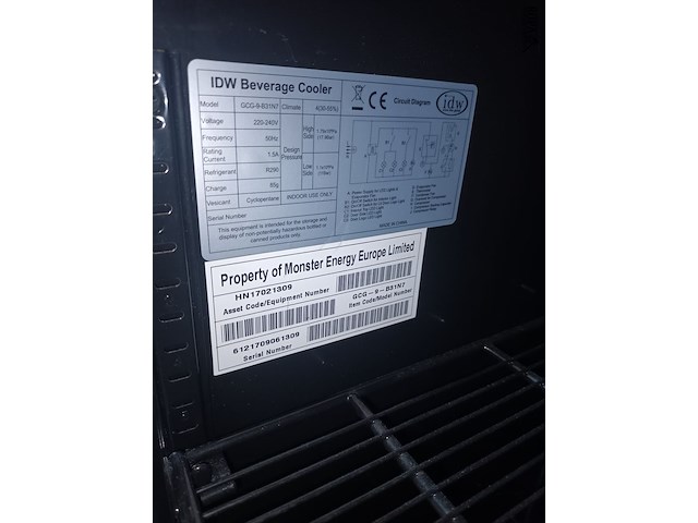 Lot 29 - drankenkoeler monster - afbeelding 5 van  5