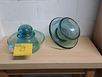 Lot 29 - glas isolator voor hoogspanningsleidingen, oude vht22t, zeer