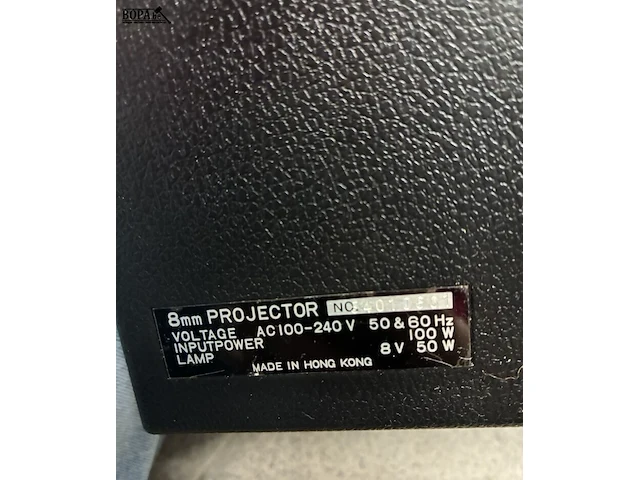 Lot 29 - gracia dual 8mm movie projector - afbeelding 3 van  6