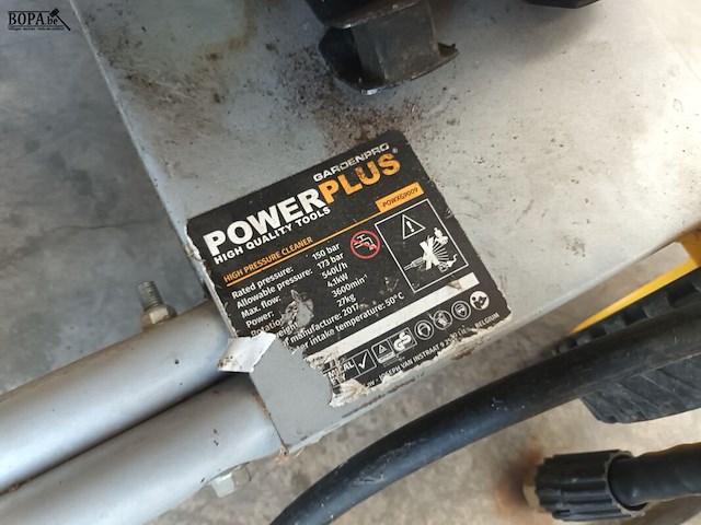 Lot 29 - hogedrukreiniger powerplus - afbeelding 3 van  3