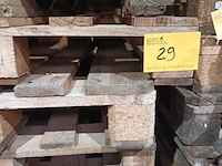 Lot 29 - houten palletten. 17 stuks - afbeelding 3 van  3