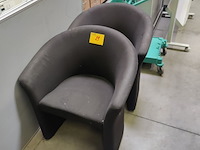 Lot 29 - kuipzetels - 2 stuks - afbeelding 1 van  3