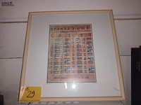 Lot 29 - litho maison belge