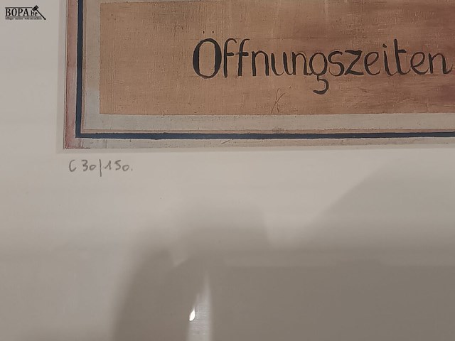 Lot 29 - litho maison belge - afbeelding 3 van  5