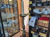 Lot 29 - massieve koperen ! kerkkandelaar - vloerlamp