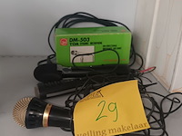 Lot 29 - microfoon. 4 stuks - afbeelding 1 van  3