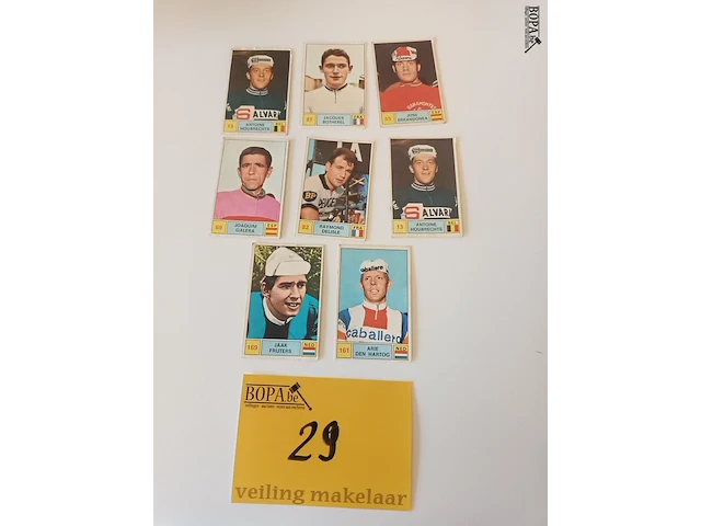 Lot 29 - panini stickers sprint 71. 8 stuks - afbeelding 1 van  4