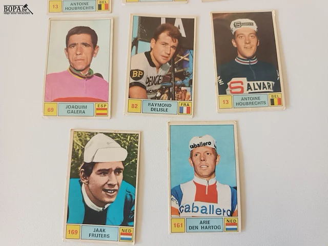 Lot 29 - panini stickers sprint 71. 8 stuks - afbeelding 4 van  4