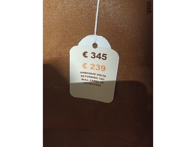 Lot 29 - roterende armstoel volta. 2 stuks - afbeelding 7 van  8