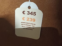 Lot 29 - roterende armstoel volta. 2 stuks - afbeelding 7 van  8