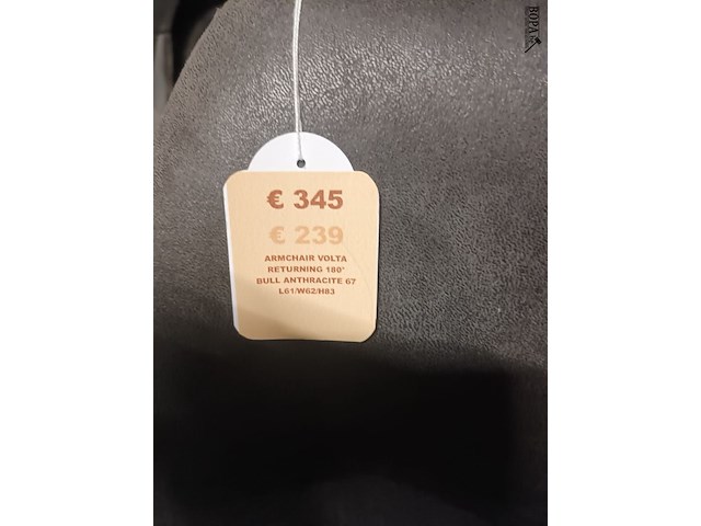 Lot 29 - roterende armstoel volta. 2 stuks - afbeelding 8 van  8