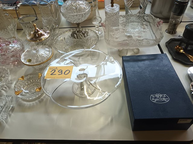 Lot 290 - glaswerk en kristal. 30 stuks - afbeelding 2 van  9