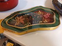 Lot 290 - kader met bloemen - afbeelding 3 van  3