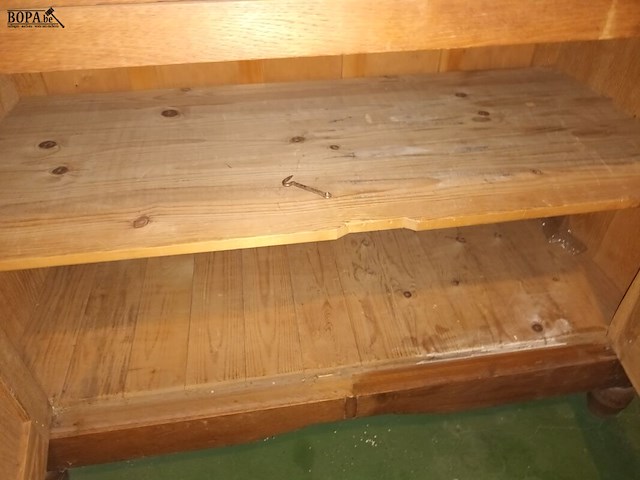 Lot 290 - kast met marmeren blad - afbeelding 4 van  4