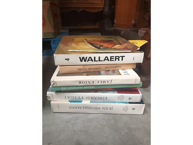 Lot 291 - lot kunstboeken - afbeelding 1 van  6