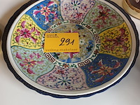 Lot 291 - sierborden. 2 stuks - afbeelding 1 van  5