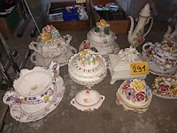 Lot 291 - sierschalen in keramiek. 14 stuks - afbeelding 2 van  4