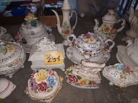 Lot 291 - sierschalen in keramiek. 14 stuks - afbeelding 3 van  4