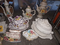 Lot 291 - sierschalen in keramiek. 14 stuks - afbeelding 4 van  4