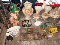 Lot 291 - vazen en decoratie. 27 stuks - afbeelding 2 van  4