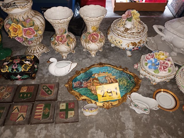 Lot 291 - vazen en decoratie. 27 stuks - afbeelding 3 van  4