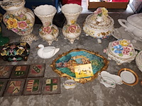 Lot 291 - vazen en decoratie. 27 stuks - afbeelding 3 van  4