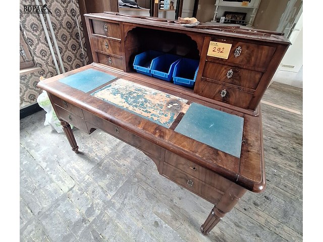 Lot 292 - antieke bureau - afbeelding 1 van  1