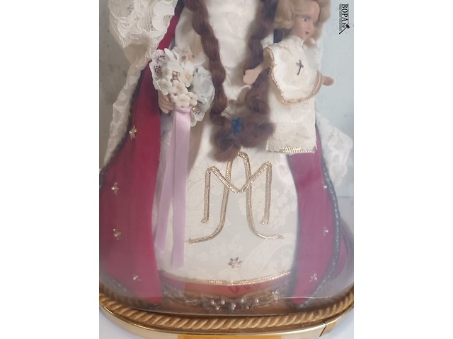 Lot 292 - globe met maria - afbeelding 2 van  4