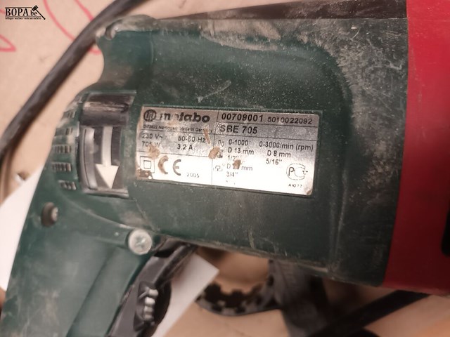Lot 294 - klopboormachine metabo - afbeelding 2 van  3