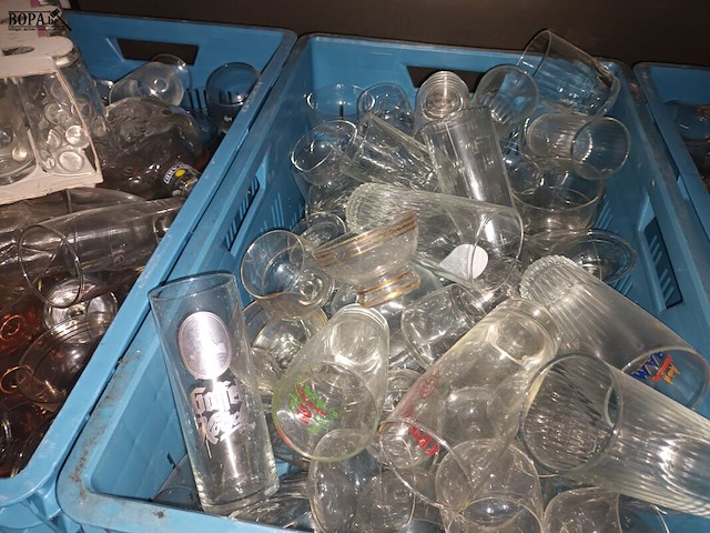 Lot 294 - partij diverse glazen - afbeelding 5 van  6