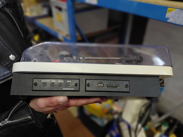 Lot 295 - platenspeler envevo model 1633 vintage - afbeelding 5 van  5