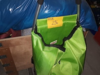 Lot 296 - boodschappen trolley en tasje - afbeelding 1 van  3